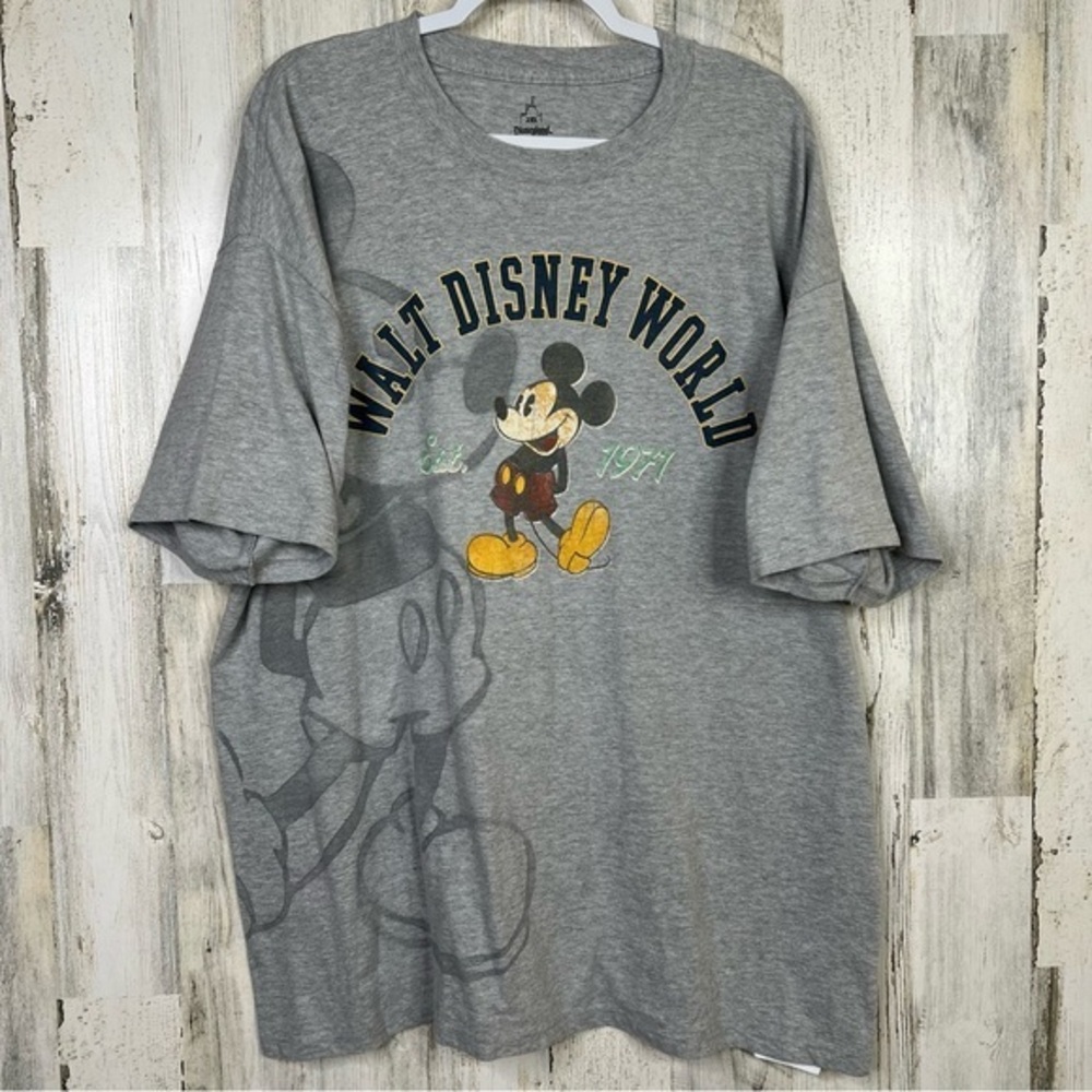 VTG Disney Shirt Size 2X Womens Short Sleeve Mickey Mouse 1971 - Picture 11 of 11
